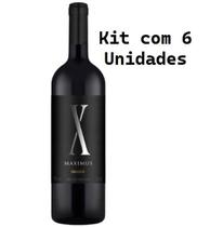 Kit 6 Un Vinho Panizzon Maximus 750 ml.