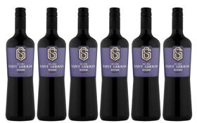 Kit 6 Un Vinho Saint Germain Reservado Merlot Demi Sec 750 ml Kit 6 Un Vinho Saint Germain Reservado Merlot Demi Sec 750 ml