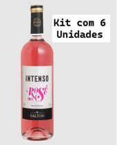 Kit 6 Un Vinho Salton Intenso Rosé Demi-Sec 750 ml