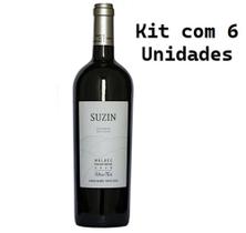 Kit 6 Un Vinho Suzin Malbec 750 ml