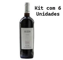 Kit 6 Un Vinho Suzin Petit Verdot 750 ml