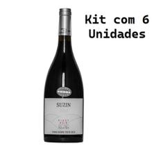 Kit 6 Un Vinho Suzin Pinot Noir 750 ml