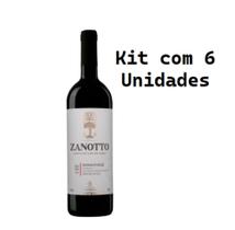 Kit 6 Un Vinho Zanotto Tinto Seco Sangiovese 750 ml Kit 6 Un Vinho Zanotto Tinto Seco Sangiovese 750 ml