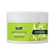 Kit 6 Und Creme Esfoliante Corpo Dourado Para Pés E Pernas 300g