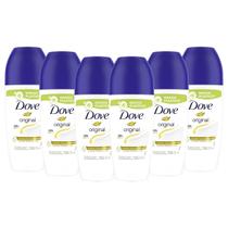 Kit 6 und Desod Roll On Dove Original 50ml Kit 6 und Desod Roll On Dove Original 50ml