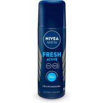 Kit 6 und Desodorante Spray Nivea Men Spray Fresh Active 24h 90ml Kit 6 und Desodorante Spray Nivea Men Spray Fresh Active 24h 90ml