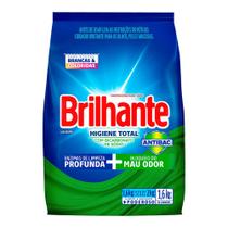 Kit 6 Und Detergente Brilhante Pó Higiene Total 1,6kg