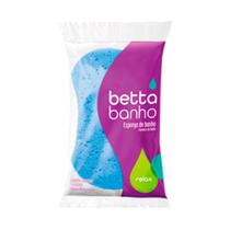 Kit 6 Und Esponja Banho Bettanin Betta Banho Relax 465 Formato Oval