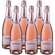 Kit 6 und Espumante Brut Rose Vero Nacional 750 ml