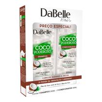 Kit 6 Und Kit Dabelle Hair Shampoo + Condicionador Coco Poderoso 450ml