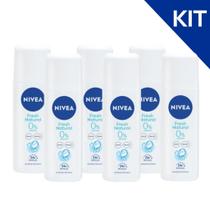 Kit 6 und Nivea Spray Fresh Natural 24h 90ml Kit 6 und Nivea Spray Fresh Natural 24h 90ml