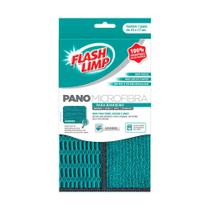 Kit 6 Und Pano Microfibra Flashlimp Banheiro Lavável 23cm X 17cm