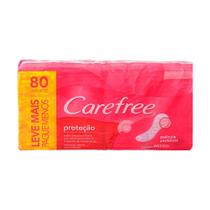 Kit 6 Und Protetor Diário Carefree Proteção Leve 80 Pague 60