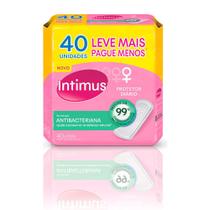 Kit 6 Und Protetor Diário Intimus Tecnologia Antibacteriana 40 Und - Days