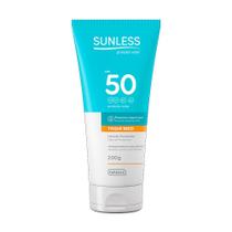 Kit 6 Und Protetor Solar Sunless Fps50 Pele Sensível Toque Seco 200g