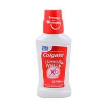 Kit 6 Und Solução Bucal Colgate Luminous White Zero Álcool 250ml