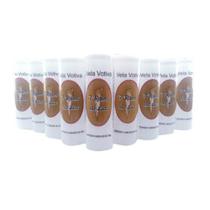 Kit 6 und Velas Votivas 7 dias Brancas - 210 gr cada - Sete Raios de Luz