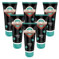 Kit 6 Unid Shampoo Para Barba 100 Ml Barber Shop Barba Rubra Kit 6 Unid Shampoo Para Barba 100 Ml Barber Shop Barba Rubra