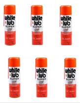 KIT 6 Unid - White Lub Super - Aerossol 300ml/180g KIT 6 Unid - White Lub Super - Aerossol 300ml/180g