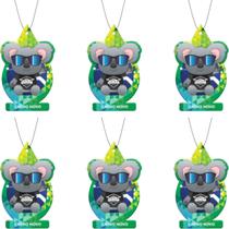 Kit 6 Unidade Odorizante Auto Folhinha 10g Carro Novo Coala Kit 6 Unidade Odorizante Auto Folhinha 10g Carro Novo Coala