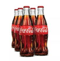 Kit 6 Unidades Coca Cola Garrafa Vidro 250Ml