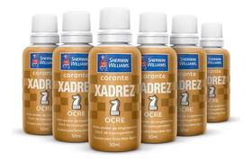 Kit 6 Unidades Corante Líquido Xadrez 50ml Ocre Sherwin Willians