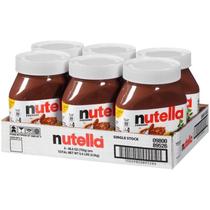 Kit 6 Unidades Creme De Avelã Nutella 650Gr