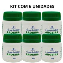 Kit 6 Unidades Creme Hidratante Corporal Aroeira 50g Prático Kit 6 Unidades Creme Hidratante Corporal Aroeira 50g Prático