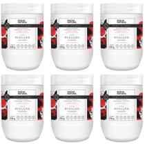 Kit 6 Unidades Creme Massagem Pimenta Negra Redutor Medidas E Celulite 650g D'Agua Natural