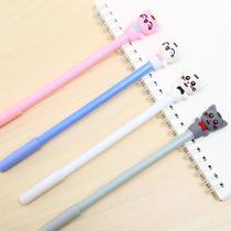 Kit 6 unidades de caneta em gel fofas divertidas fantoche gatinho traço fino - Filó Modas