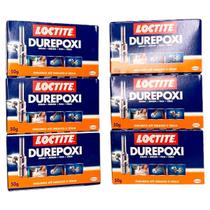 Kit 6 Unidades Durepoxi Adesivo Massa 50G Solda Fixa Veda Kit 6 Unidades Durepoxi Adesivo Massa 50G Solda Fixa Veda