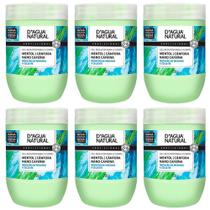 Kit 6 Unidades Gel Redutor para o Corpo Dagua Natural Mentol Cânfora Nano Cafeína 750g
