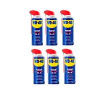 Kit 6 unidades - lubrificante wd-40 500ml spray