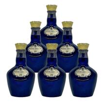 Kit 6 Unidades Royal Salute 21 anos Azul 50ml Kit 6 Unidades Royal Salute 21 anos Azul 50ml