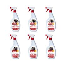 Kit 6 unidades - sanol dog stop educador gatilho 500ml