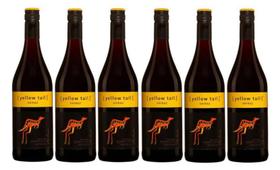 Kit 6 Unidades Vinho Yellow Tail Shiraz Tinto 750Ml