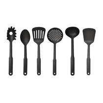 Kit 6 utensílios de cozinha doméstico