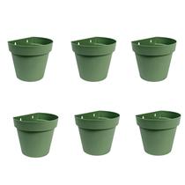 KIT 6 VASOS DE PAREDE FLORES ORQUIDEAS DECORAÇÃO Nº20 3,0 L