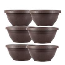 kit 6 Vasos para plantas 2,5 Litros Arandela Parede Meia Lua Flores Jardim Vertical Plástico kit 6 Vasos para plantas 2,5 Litros Arandela Parede Meia Lua Flores Jardim Vertical Plástico