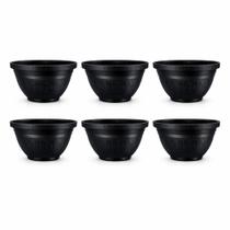 kit 6 Vasos para plantas 2,5 Litros Arandela Parede Meia Lua Flores Jardim Vertical Plástico kit 6 Vasos para plantas 2,5 Litros Arandela Parede Meia Lua Flores Jardim Vertical Plástico