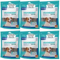 Kit 6 Veggiedent Fresh 15 Tiras P/ Cães De 5 A 10 Kg Virbac