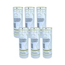 Kit 6 Velas de 7 Dias Brancas 100% Parafina Pura 265g Kit 6 Velas de 7 Dias Brancas 100% Parafina Pura 265g
