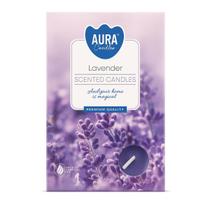 Kit 6 Velas Lavanda Rechaud Difusor Flutuante Foundue