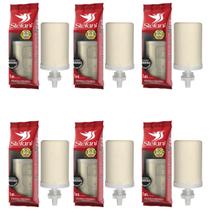 Kit 6 Velas Para Filtro Barro Tradicional Stéfani São João