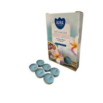 Kit 6 Velas Rechaud Difusor Flutuante Fondue 6 Hrs - Aromas