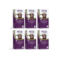 Kit 6 Vermífugo Petzi Cães Filhotes Dose Única Ceva 20ml Kit 6 Vermífugo Petzi Cães Filhotes Dose Única Ceva 20ml