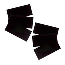 Kit 6 Vidro Retangular Escuro Máscara Solda Nº12 Brasfort Kit 6 Vidro Retangular Escuro Máscara Solda Nº12 Brasfort