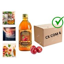 Kit 6 - Vinagre de Maça Montes Verdes 100% Natural 530ml