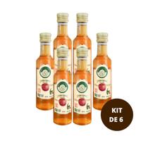 KIT 6 - Vinagre De Maça Orgânico 6% 250ml - São Francisco