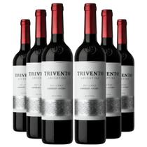 KIT 6 Vinho Argentino Trivento Reserve Cabernet-Malbec 750ml